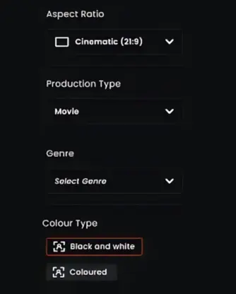 Detailed storyboard for animation showcasing 2D, 3D, and mixed media styles with customizable shot lists and special effects.