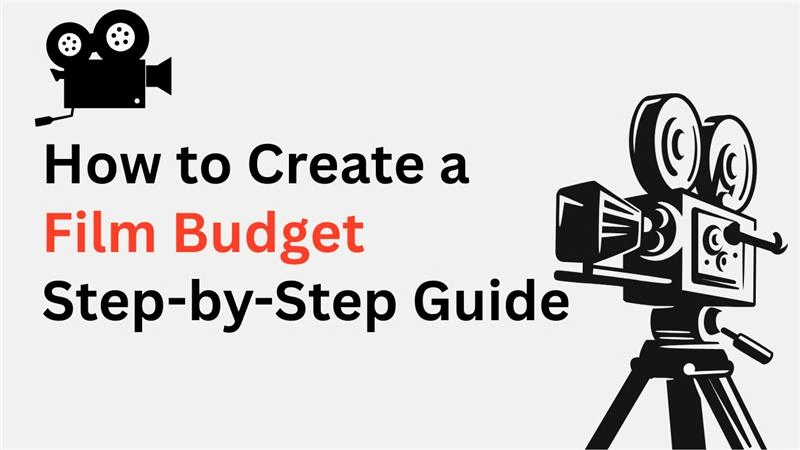 Film clapperboard and studio headphones on gray background, symbolizing tools used in creating a step-by-step film budget breakdown for efficient production planning and cost management